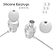Headphones Stereo Earphones In-Ear Earbuds with Mic and Volume Control for 3.5mm Audio Jack Device,White