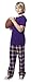 Boxercraft Plaid 100% Cotton Flannel Pant F20, Navy/Silver-Youth Medium…
