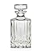 Godinger Whiskey Decanter, Liquor Decanter, with Stopper, Barware & Drinkware ,for Liquor, Wine, Bourbon, Scotch & Cocktails Oxford Crystal Collection