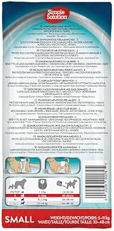 Simple Solution Disposable Dog Diapers Male Small 12 Pack Leak-Proof Fit view 2