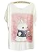 TangB Women's Miss Rabbit Print T-Shirt Tee Top
