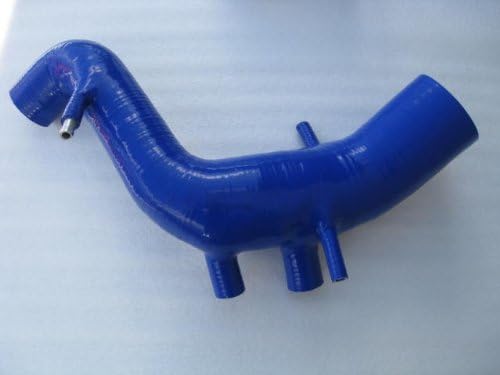 TT MK1 SILICONE TURBO INTAKE PIPE WITH A 3" MAF END AUM AUQ BLUE