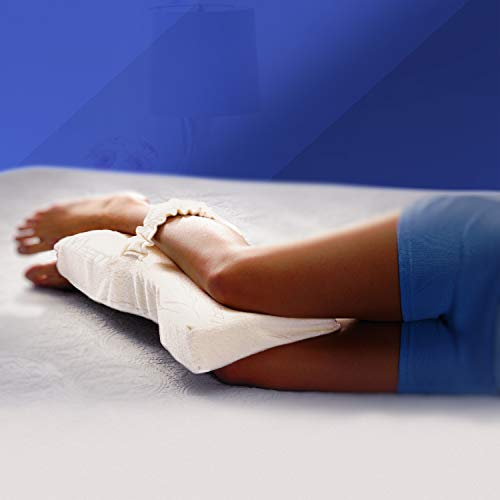 DMI Firm Leg Wedge Pillow For Back Pain Relief (FSA Eligible), High-Density Foam, Bed Wedge Pillow For Legs Elevation, Knee Pain, Post Surgery Pillow, Circulation And Swelling, Pregnancy, Blue - View #2