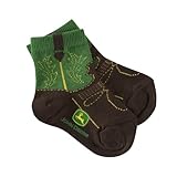 John Deere Baby Stuff John Deere Infant/Toddler Western Boot Socks 12-24 Months