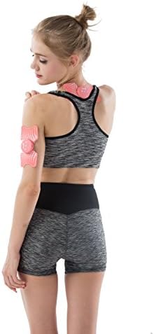 Multi-purpose Multi-position massage Compact and Portable Physiotherapy Pulse Wave (Pink)