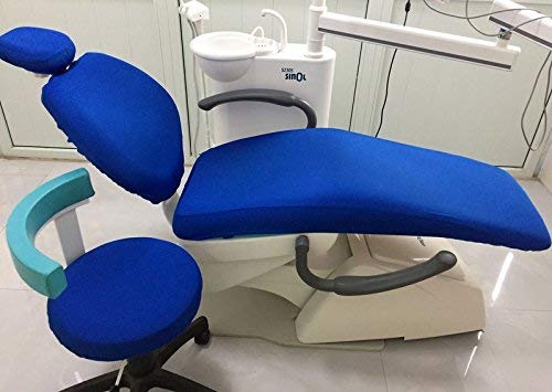 1 Set Dental Unit Cover Cloth Dentist Chair Protector Sleeves Washable Dentist Headrest Cushion