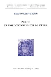 Plotin et l'ordonnancement de l'être