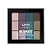 NYX PROFESSIONAL MAKEUP Ultimate Multi-Finish Shadow Palette, Eyeshadow Palette - Smoke Screen