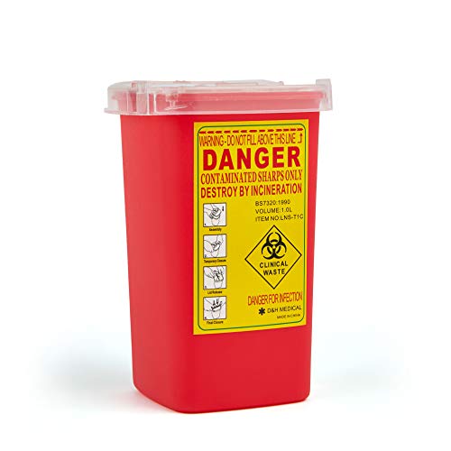 5 Medical+Sharps+Disposal+Container+FDA+Approved