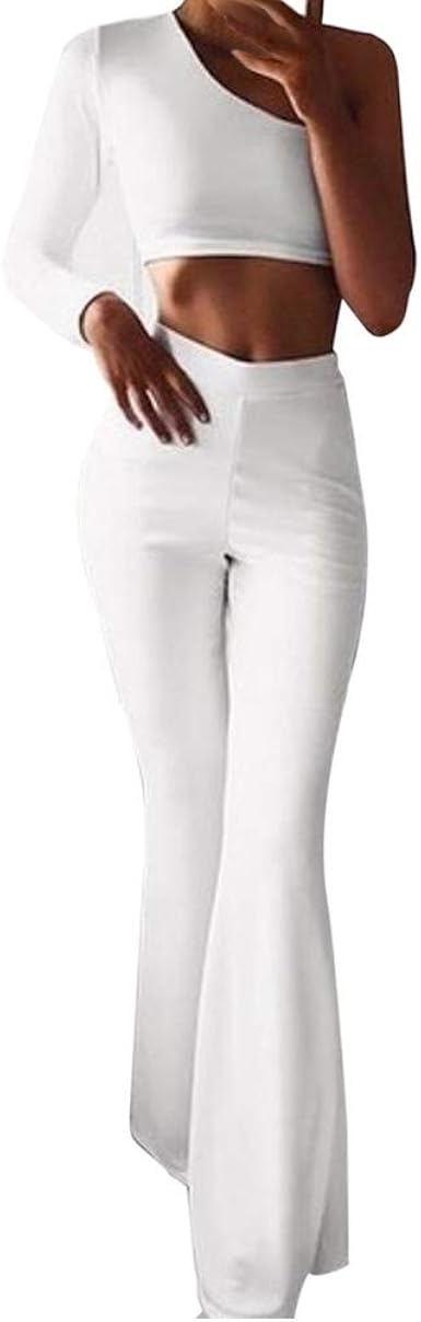 Bukinie Pantalon Femme Taille Haute Push Up Large Ample Casual Couleur Unie Pantalons Palazzo Baggy Flare Palazzo Sarouel Taille Elastique Pantalon En Bas Amazon Fr Vetements Et Accessoires