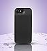 Card Holder Case Designed for iPhone. Slider Wallet Hidden Card Holding Slot Easy Card Removal Incredible Protection Compatible with iPhone 8, iPhone 7, iPhone 6s, iPhone 6, Color Black