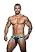 Andrew Christian Men's Fly Tagless Brief, Navy, Medium