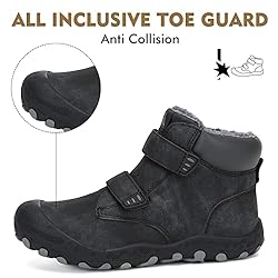 Mishansha Kids Toddlers Anti-Slip Hiking Boots