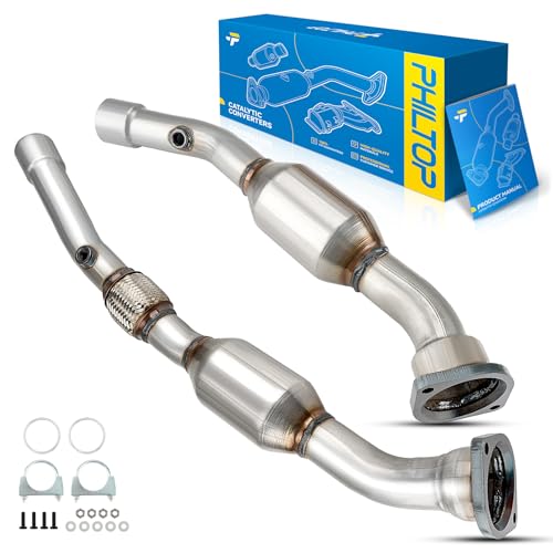 PHILTOP High Flow Catalytic Converter Fit for 05-10 300 2.7/3.5L V6 RWD,06-10 C…