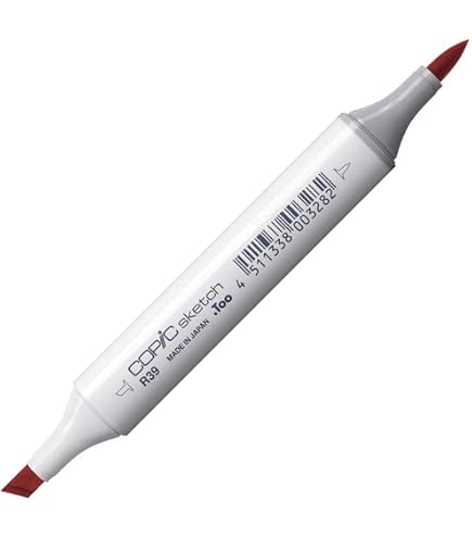 COPIC Sketch Marker Set – 72 Farben Im Acryl-Display, Doppelte Spitze (Brush & Medium Broad), Nachfüllbar