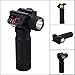 EAPTS Modified Exterior Red Dot Glare Flashlight Handle for 21mm Guide Rail Indoor Outdoor Flash Light CR123 battery