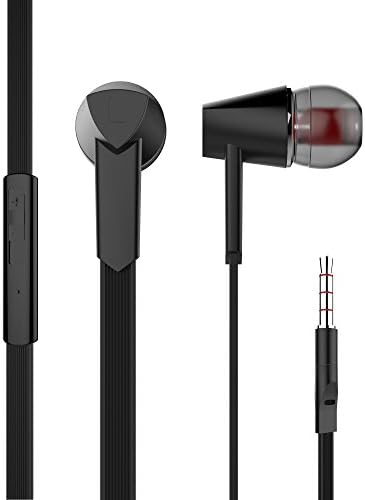 In Ear Earphones, OUCOMI Stereo Headphones Wired Earbuds with Microphone iPhone Headphones