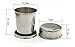 Cimostar Stainless Steel Collapsible Cup for hiking, camping, hunting, traveling- 240ml/8 Ounce