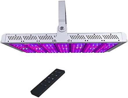 SpectralGrow Dimmable 750W LED Grow Lights Full Spectrum with UV IR for Marijuana Weed Medicinal Plants Veg Bloom Hydroponic Indoor Greenhouse Garden Larger Size Plant Light Fixtures by Remote Control