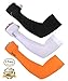 SHINYMOD UV Sun Protection Arm Sleeves for Men Women to Cover Arms with Thumb Holes, Cooling Sports Compression Sleeve