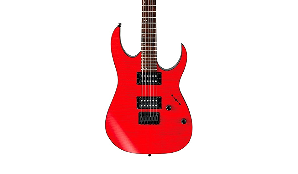 Amazon.com: Ibanez rg6003fm Guitarra Eléctrica plano color rojo  transparente : Instrumentos Musicales