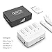 RCGEEK Compatible DJI Tello Battery Charging Hub Parallel Multi Battery Charger 4 in 1 Multiple Charging Modes Also Powered by Car Charger or Power Bank Compatible DJI Ryze Tello Mini Drone Battery