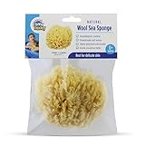 Baby Buddy Natural Wool Sea Sponge, Baby Bath