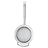 Rosle Dexas Rosle Fine-Mesh Kitchen Strainer with Round Handle 95264 , 6.3, Steel