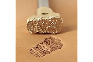 DANDS LTD Leather Stamp Tool Stamping Working Carving Punches Tools Craft Saddle Brass Mask #269