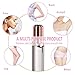 Facial Hair Remover Replacement Heads (Rose Gold) for Electric or Battery Hair Remover, Good Finishing and Well Touch for Lip,Chin,Cheeks and Sideburns As Seen On TV 18K Gold-Plated 2 Counts