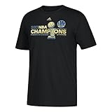 Golden State Warriors 2017 NBA Finals Champions Adidas Official Locker Room T-Shirt (X-Large)