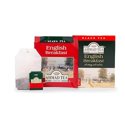 Ahmad Tea Black Tea, English Breakfast Teabags, 20 ct (Pack of 6