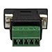 StarTech.com RS422 RS485 Serial DB9 to Terminal Block Adapter - Serial adapter - 5 pin terminal block to DB-9 (M) (black) , TAA (DB92422)