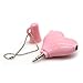 Elemart Multi Function 2-Way Heart Shaped Headphone Splitter 3.5mm Jack Plug Keychain