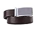 ITIEZY Men's Leather Ratchet Dress Belt with Automatic Buckle Sliding Belt for Men in Gift Box