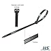HS Extra Long Heavy Duty Zip Tie Straps (50 Pack) Thick 0.35 Inch Plastic Duct Zip Ties Heavy Duty 200 Pounds,Black Large Zip Ties 36 Inch for HVAC,Travel,Packaging,Vessel