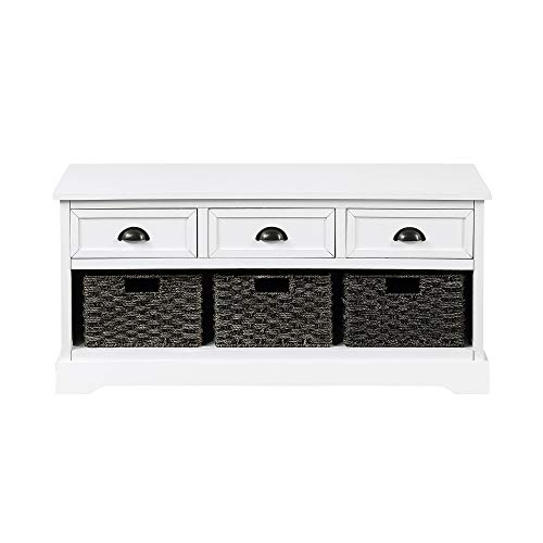 image for Storage Benches for Entryway with Drawers, WeYoung Homes Collection Wi