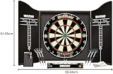 WINMAU Diamond Plus Dartboard Set with Cabinet, Darts & Accessories view 9