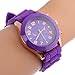 OFTEN® Popular Silicone Rubber Jelly Gel Quartz Analog Watch for Men Women Girl Boy Kids Students Nurse Unisex Sports Leisure Wrist Watch