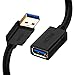 USB 3.0 Extension Cable 10 ft, VCZHS USB Extender USB Extension Cable Male to Female for USB Flash Drive, Card Reader, Hard Drive, Keyboard,Playstation, Xbox, Oculus VR, Printer, Camera
