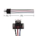 TOMALL H4 HB2 9003 Male Socket for LED HID Replacement Headlight Connector Wiring Harness Conversion Kit