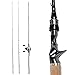 Sougayilang 2-piece Baitcasting Fishing Rod with Fishing Reel Combos Left/right