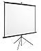 VonHaus 84-inch Tripod Projector Screen - TV/Video/Power Point Presentation Platform - 4:3 Aspect Ratio Projection Screen - Suitable for LED, LCD and DLP Projectors