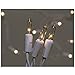 Noma/Inliten 100-Count Clear Light Set, White Wire