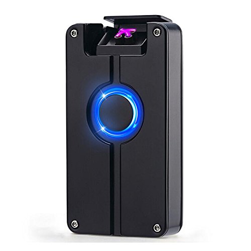 OUMOSI Rechargeable Metal Arc Flameless Lighter with USB Line for Home