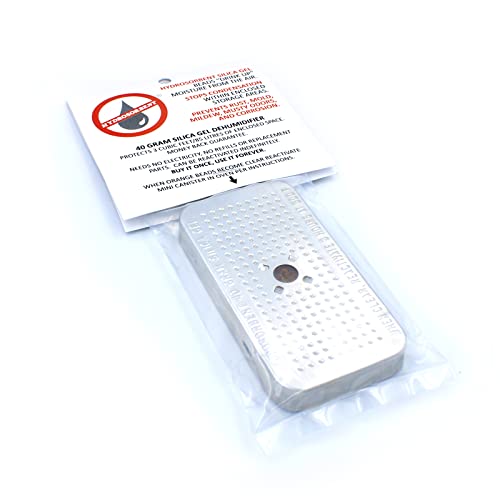 HYDROSORBENT® 5 Pack x 40 Gram Canisters, Safe Dehumidifier