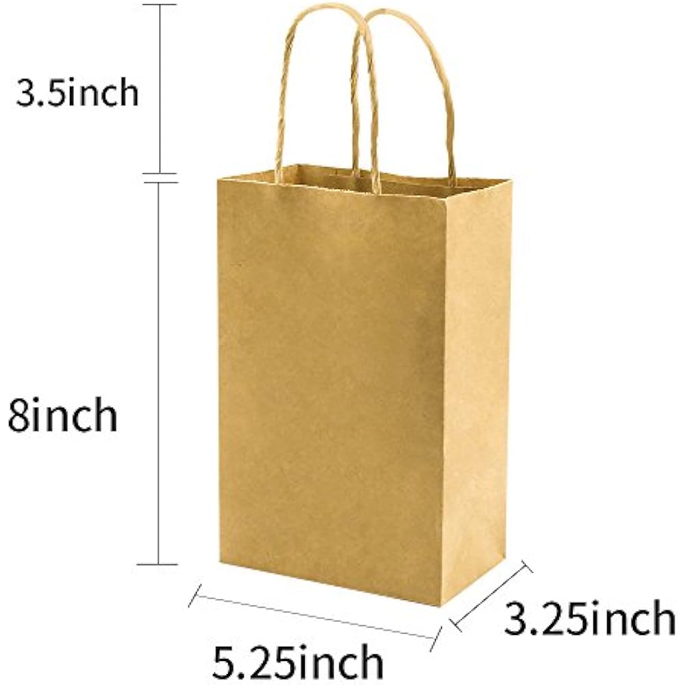 Sturdy Small Paper Bags With Handles