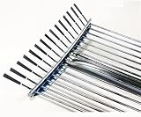 Unibos Garden Rake 25 Tines Telescopic 160cm Adjustable Handle view 9