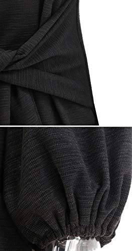 image for R.Vivimos Women's Autumn Winter Cotton Long Sleeves Elegant Knitted Bo