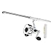 Docooler Fishing Rod Mini Fishing Pole Retractable Pocket Pen with Fishing Reel and Fishing Line